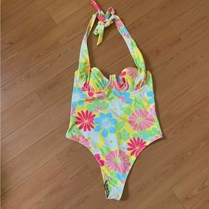 Sugar Thrillz Swimsuit NWT size Large